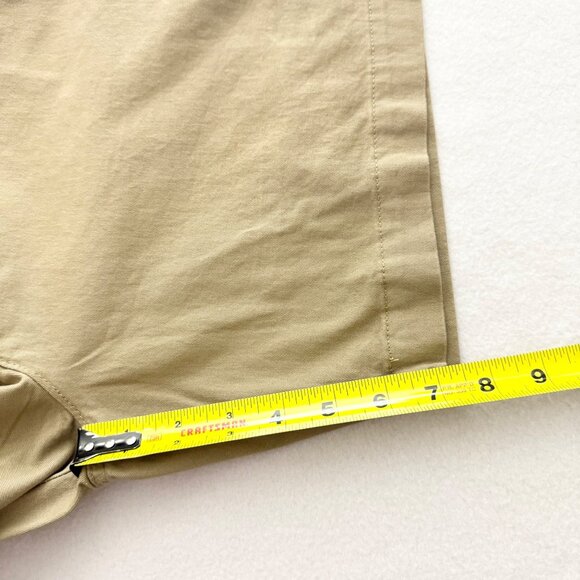 Wrangler Men's Regular Fit Medium Stretch Khaki Shorts Size 30 Inseam 7" NWT - Picture 12 of 12